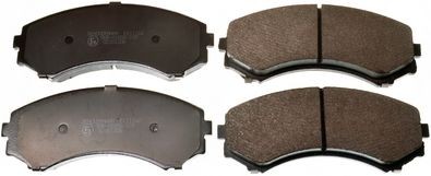 DENCKERMANN Front Axle, with acoustic wear warning Height: 58,6mm, Width: 139,0mm, Thickness: 15,4mm Brake pads B111162 buy