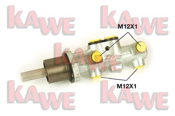 KAWE Piston Ø: 20,64 mm, Cast Iron, 12 X 1 (4) Master cylinder B1286 buy