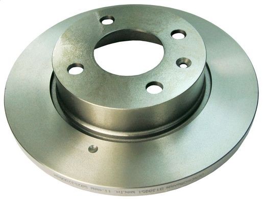 DENCKERMANN 236,0x12,8mm, 4x100,0, solid Ø: 236,0mm, Num. of holes: 4, Brake Disc Thickness: 12,8mm Brake rotor B130051 buy