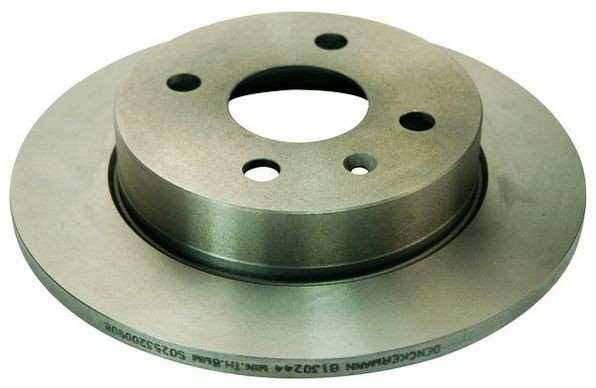 DENCKERMANN 240,0x9,8mm, 4x100,0, solid Ø: 240,0mm, Num. of holes: 4, Brake Disc Thickness: 9,8mm Brake rotor B130244 buy