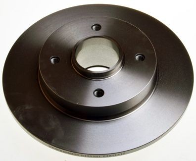 DENCKERMANN B130501 Brake disc 249,0x9,0mm, 4x108,0, solid