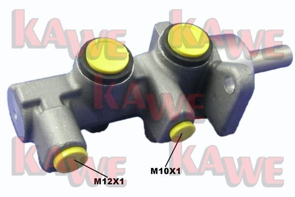 KAWE Piston Ø: 20,64 mm, Aluminium, 10 X 1 (1), 12 x 1 (1) Master cylinder B1570 buy