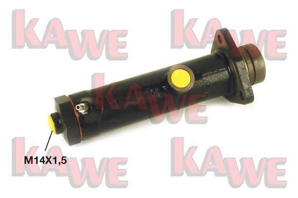 KAWE B6623 Brake master cylinder Piston Ø: 34,92 mm, Cast Iron, 14 X 1,5 (1)