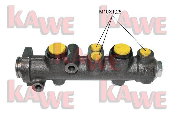 KAWE B6702 Brake master cylinder 4372985