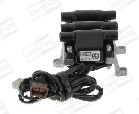BAEA007E CHAMPION Coil pack JAGUAR 12V, Sawtooth, with electronics, Number of connectors: 6, with output stage, Connector Type, saw teeth, 10 cm