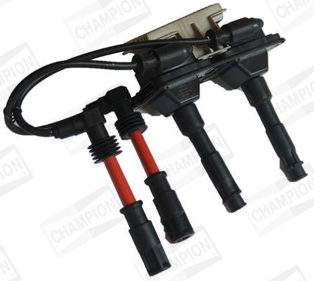 CHAMPION BAEA162E Ignition coil 3-pin connector, 12V, M4, with electronics, Number of connectors: 4, Connector Type M4, 19 cm
