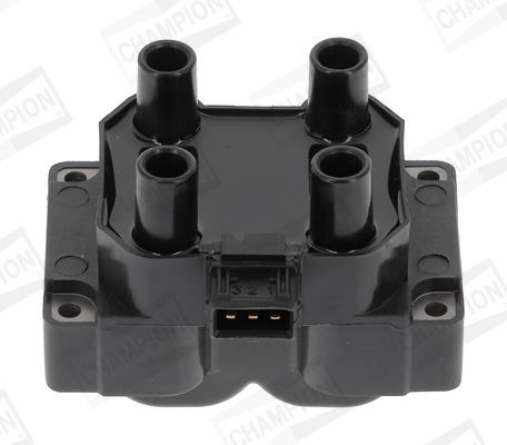 CHAMPION BAEA234 Ignition coil 3-pin connector, 12V, Sawtooth, without electronics, Number of connectors: 4, Connector Type, saw teeth, 9,8 cm