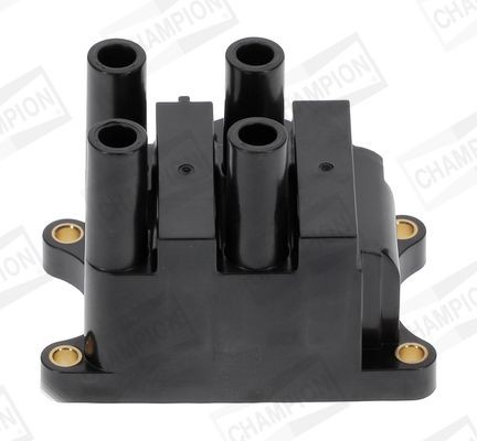 Ignition coil pack CHAMPION 3-pin connector, 12V, Sawtooth, without electronics, Number of connectors: 4, Connector Type, saw teeth, 10,5 cm - BAEA350