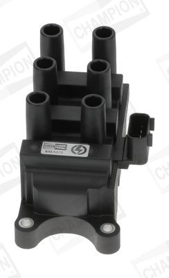 CHAMPION BAEA372 Ignition coil 4-pin connector, 12V, DIN, without electronics, Number of connectors: 6, 10 cm