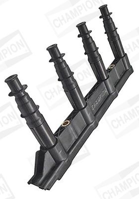 CHAMPION BAEA472 Ignition coil 6-pin connector, 12V, SAE, without electronics, Number of connectors: 4, Connector Type SAE, 16,3 cm
