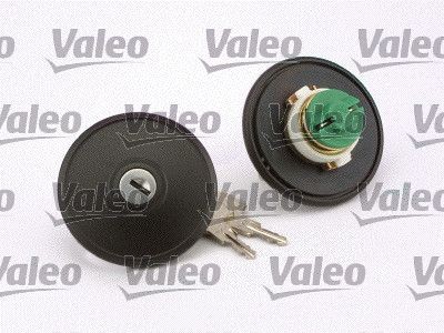 247507 Sealing cap, fuel tank 247507 VALEO with key, black, with breather valve