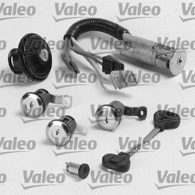 Jeu de cylindres de serrures VALEO 252526 - Pièces de carrosserie pièces pour Peugeot commander