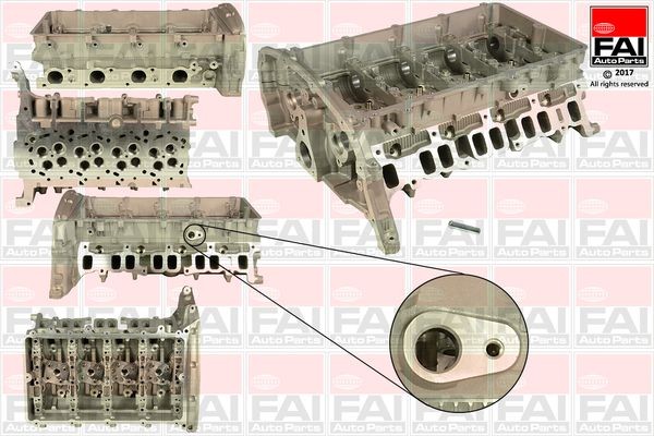 Great value for money - FAI AutoParts Cylinder Head BCH019