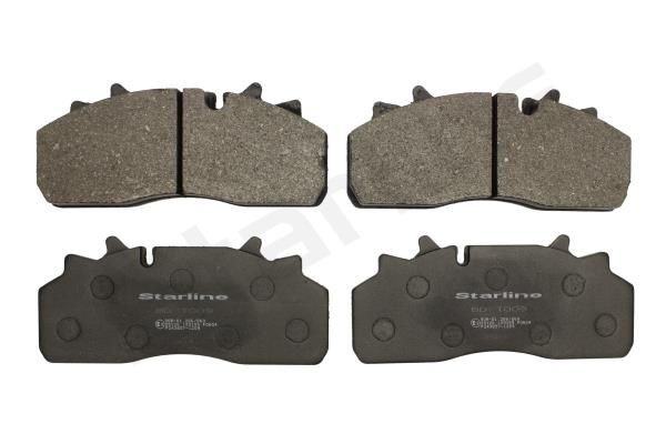 STARLINE prepared for wear indicator Height 1: 93mm, Thickness: 30,0mm Brake pads BD T009 buy