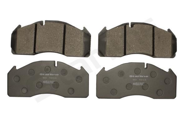 STARLINE not prepared for wear indicator, with accessories Height 1: 111,2mm, Thickness: 29,25mm Brake pads BD T013 buy
