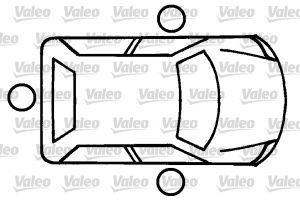 VALEO Lock Cylinder, ignition lock 256750 suitable for MERCEDES-BENZ T2, VARIO