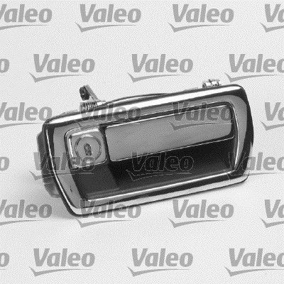 Door handles VALEO Right, Front, without lock, Aluminium - 256917