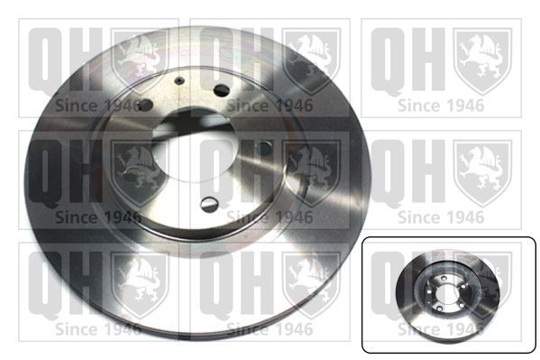 QUINTON HAZELL BDC5716 Brake disc 302x18mm, 5, Vented