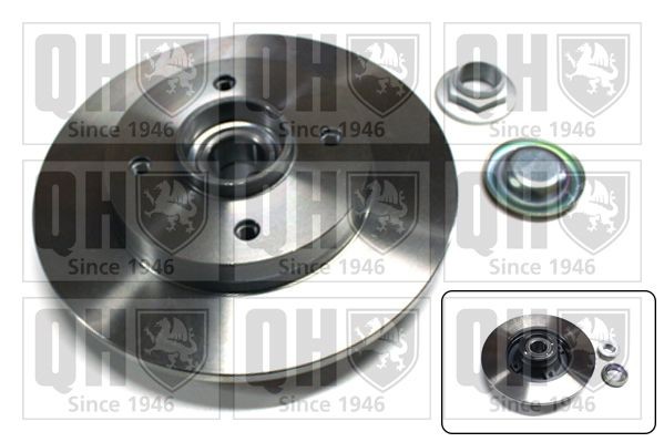 QUINTON HAZELL BDC5771 Brake disc PEUGEOT experience and price