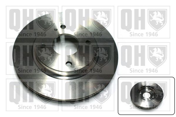 QUINTON HAZELL BDC5781 Brake disc 1892668