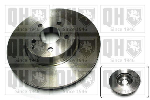 Mercedes C-Class Brake discs and rotors 10749087 QUINTON HAZELL BDC5860 online buy