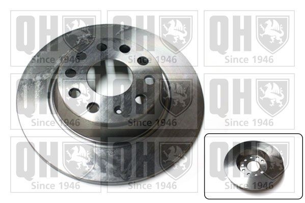 QUINTON HAZELL BDC5914 Brake disc 8P0098601A
