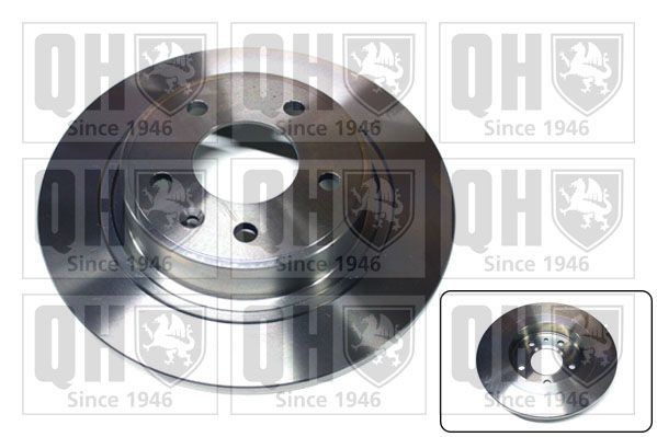 Original QUINTON HAZELL Brake rotors BDC5936 for OPEL ZAFIRA