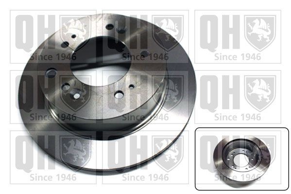 QUINTON HAZELL BDC5958 Brake disc KIA experience and price
