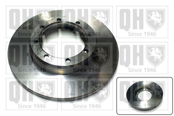 Original QUINTON HAZELL Disc brake set BDC5992 for RENAULT 18
