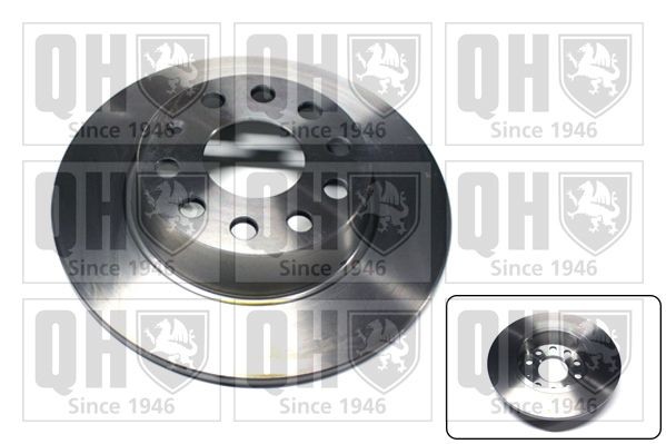 QUINTON HAZELL 272x10mm, 9, solid Ø: 272mm, Num. of holes: 9, Brake Disc Thickness: 10mm Brake rotor BDC5994 buy