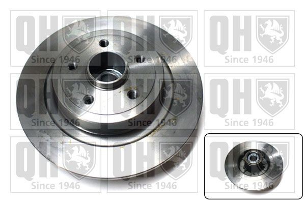 Original QUINTON HAZELL Disc brake set BDC5998 for RENAULT CLIO
