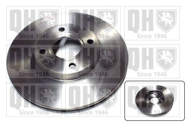 Ford FIESTA Disc brakes 10749224 QUINTON HAZELL BDC6039 online buy