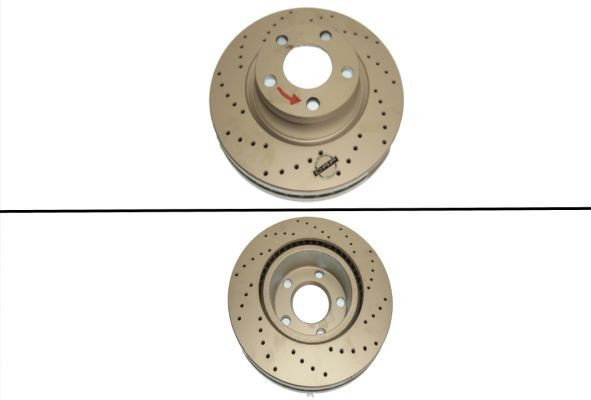 KAWE BDRS1731.25 AUDI High performance brake disc in original quality
