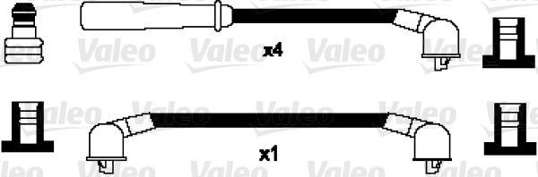 VALEO 346064 Ignition Cable Kit 33706-83x50