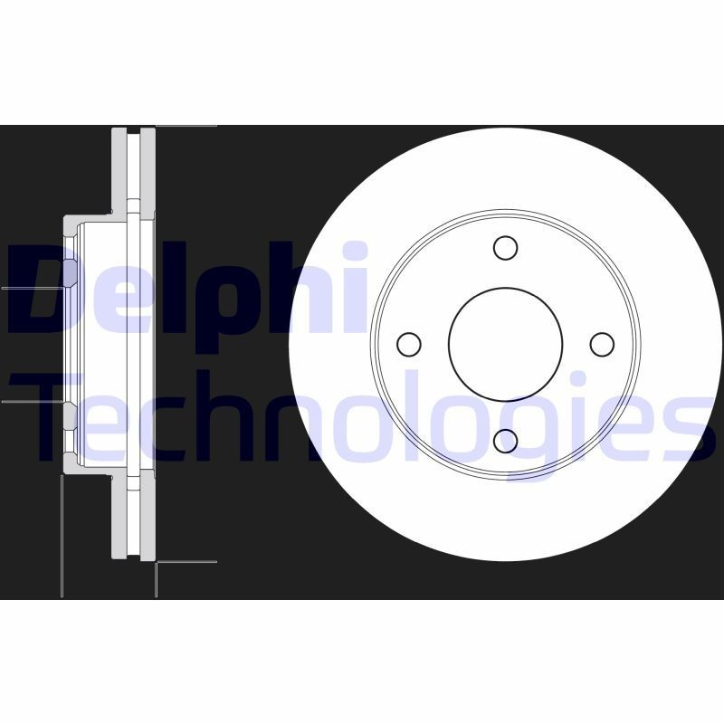 DELPHI BG4651C Bremsscheibe günstig in Online Shop