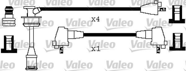 VALEO 346444 Ignition Cable Kit 9091921577