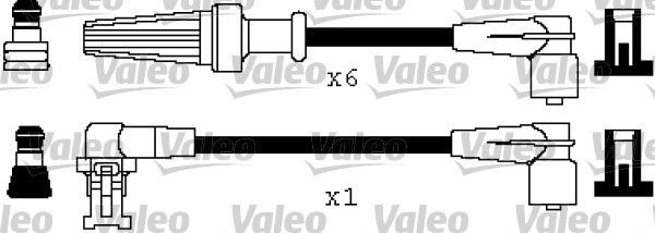 VALEO REACTIVE 346471 Ignition Cable Kit 7700856896