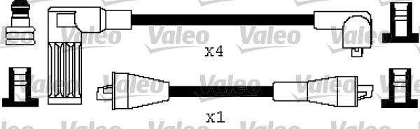 VALEO REACTIVE Ignition Lead Set 346500 buy