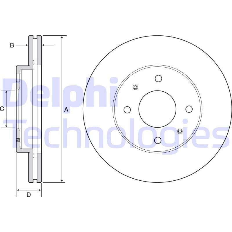 DELPHI without RPM sensor, without wheel studs, without integrated wheel bearing, without ABS sensor ring, 52 mm Inner Diameter: 25mm Wheel hub bearing BK1163 buy