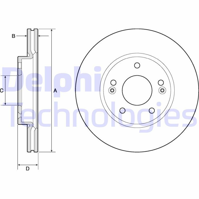 Great value for money - DELPHI Wheel bearing kit BK1398