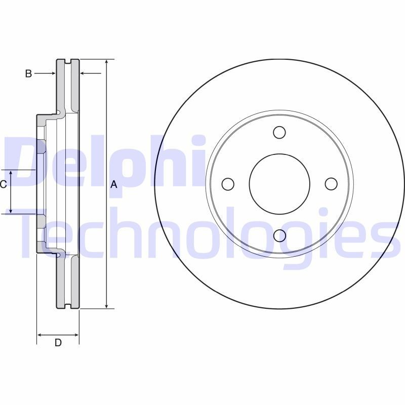 Great value for money - DELPHI Wheel bearing kit BK1545
