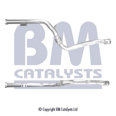 Original BM CATALYSTS Exhaust pipes BM50439 for MERCEDES-BENZ E-Class