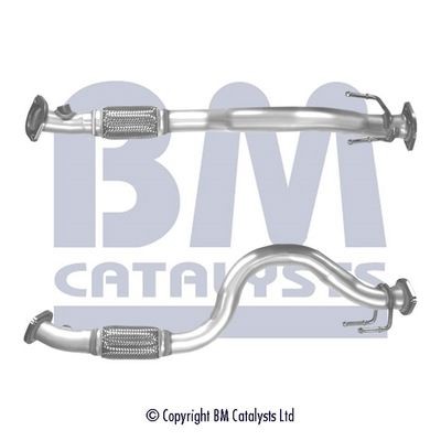 Original BM50460 BM CATALYSTS Exhaust pipes AUDI