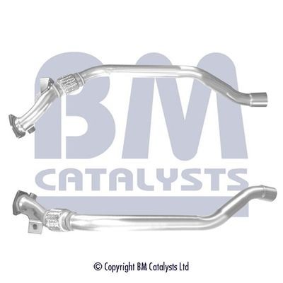 Original BM CATALYSTS Exhaust pipes BM50502 for AUDI A6