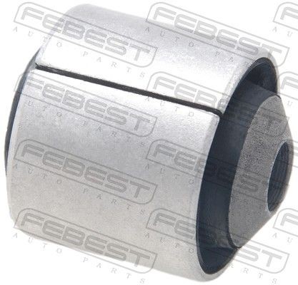 FEBEST BMAB-039 Control Arm- / Trailing Arm Bush outer, Rear Axle Middle