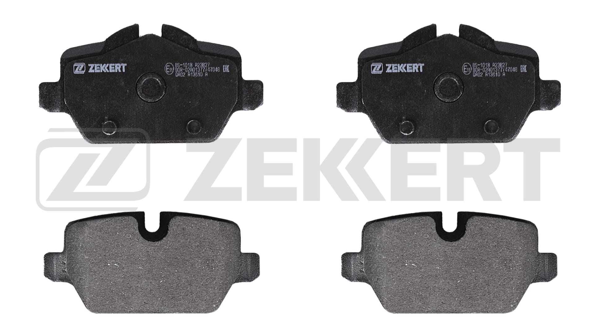 ZEKKERT BS-1018 Brake pad set 9 808 172