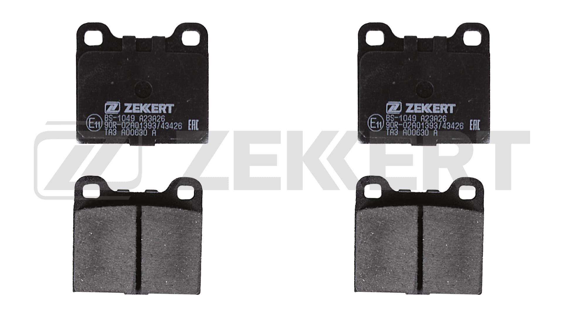ZEKKERT BS-1049 Brake pad set 90135296337