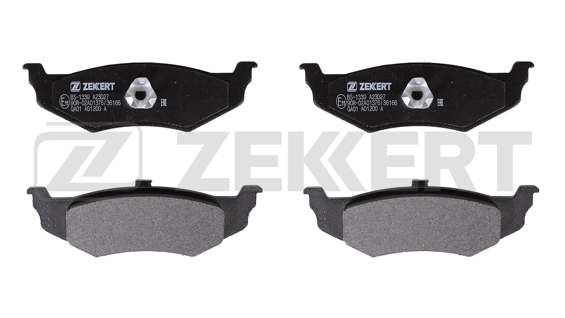 ZEKKERT BS-1339 Brake pad set 4509374