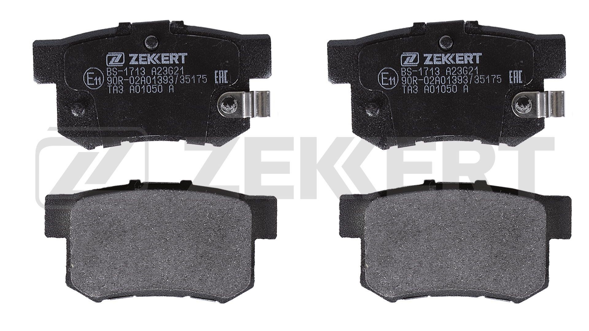 ZEKKERT BS-1713 Brake pad set 43022-STK-A01