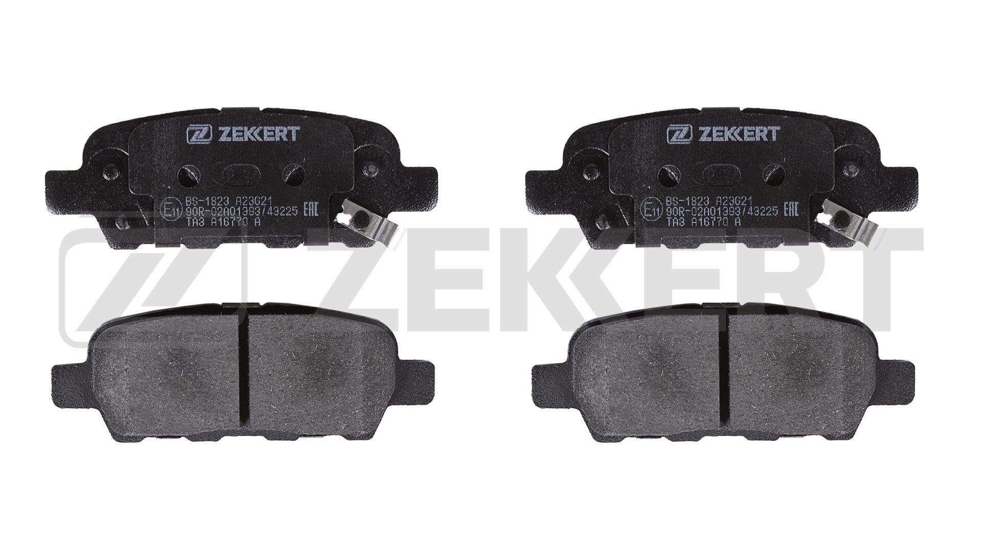 ZEKKERT BS-1823 Brake pad set D40604CU2A